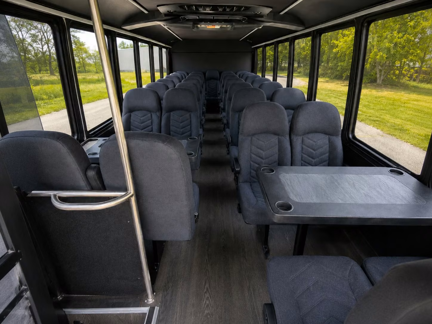 20 passenger minibus interior