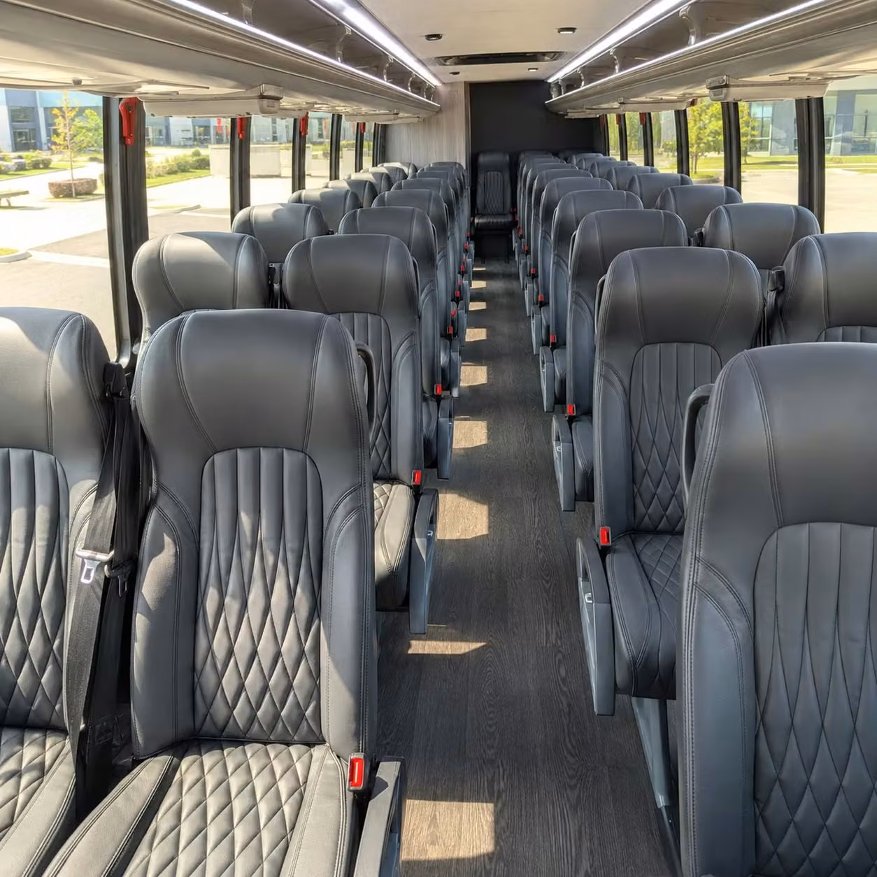 30 passenger minibus interior