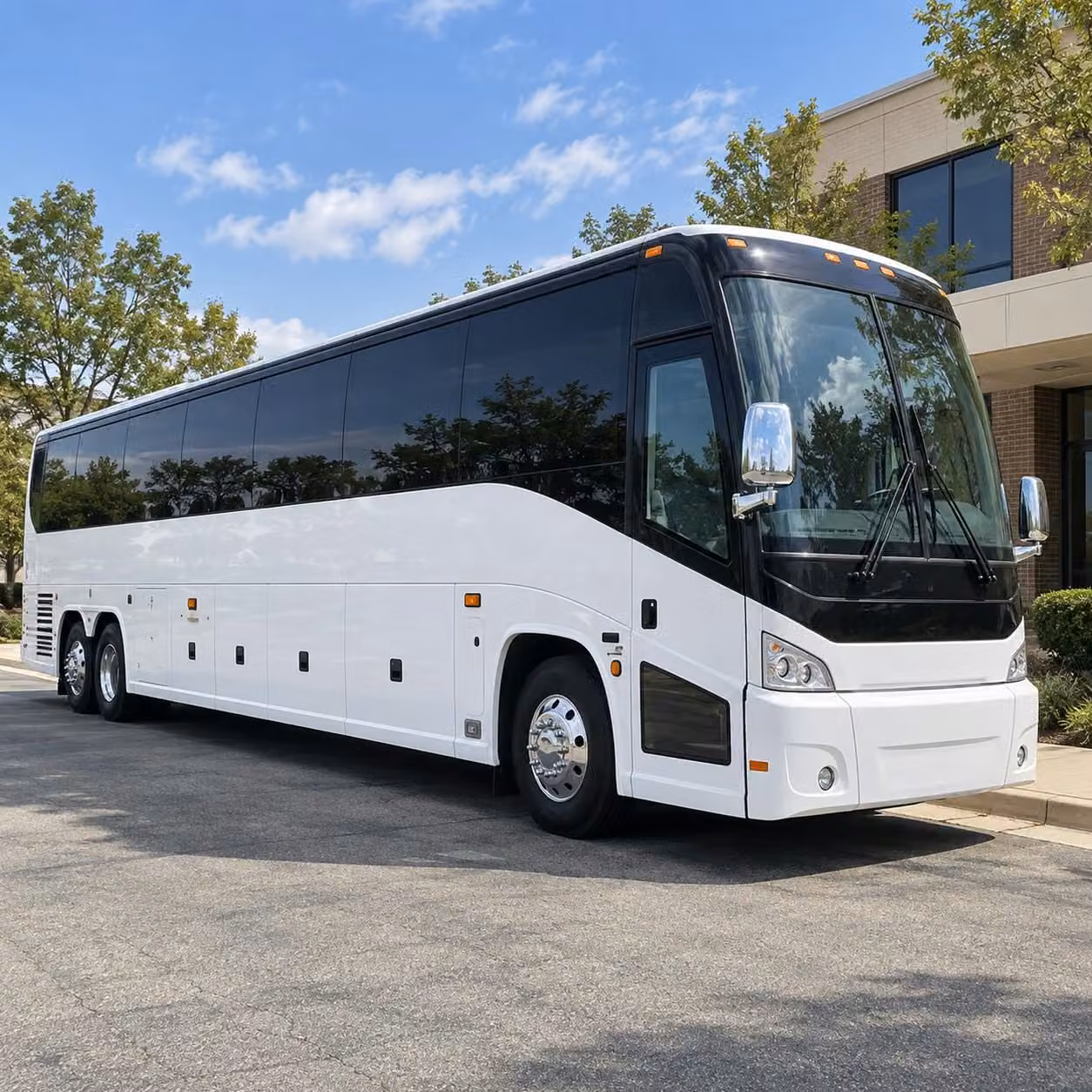 comerica park group shuttles for tigers fans heading downtown