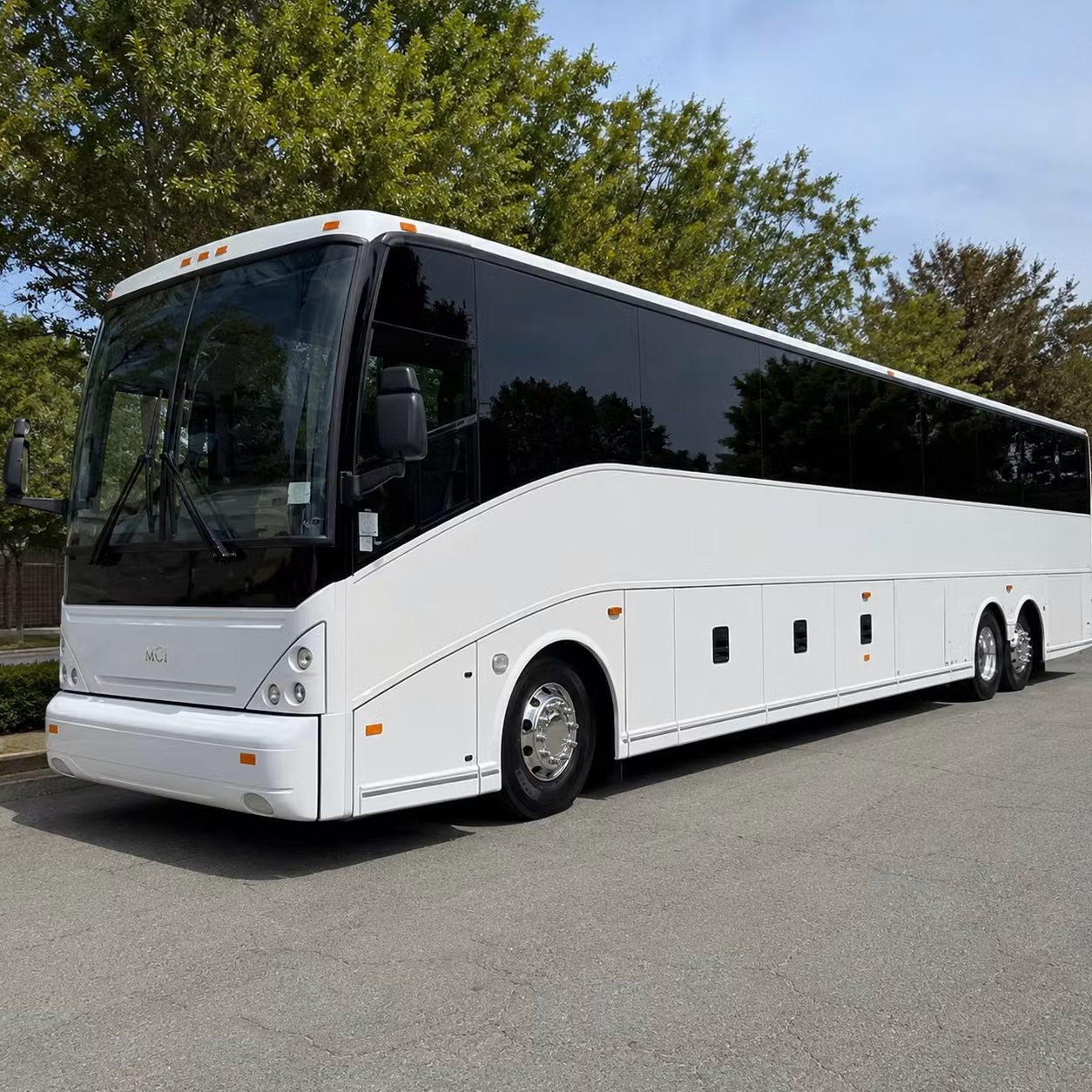let a charter bus handle the logistics for your corporate airport transfers